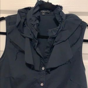 theory ruffle tank